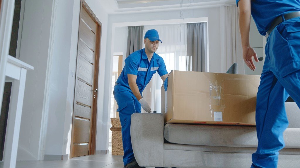 Manutention cartons et mobilier